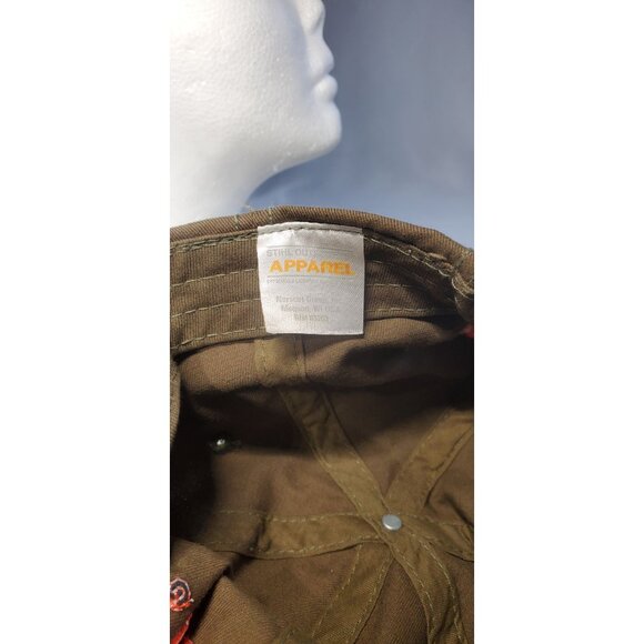 STIHL Brown Baseball Cap Hat Men's One Size Snapback Adjustable - Picture 6 of 7